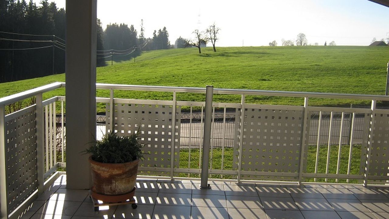 Blick vom Balkon Blick vom Balkon